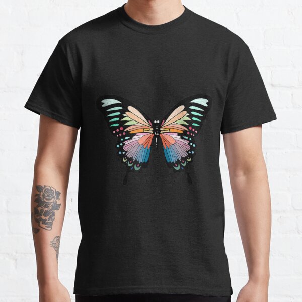 Big Colorful Pretty Butterfly Cute Classic T-Shirt