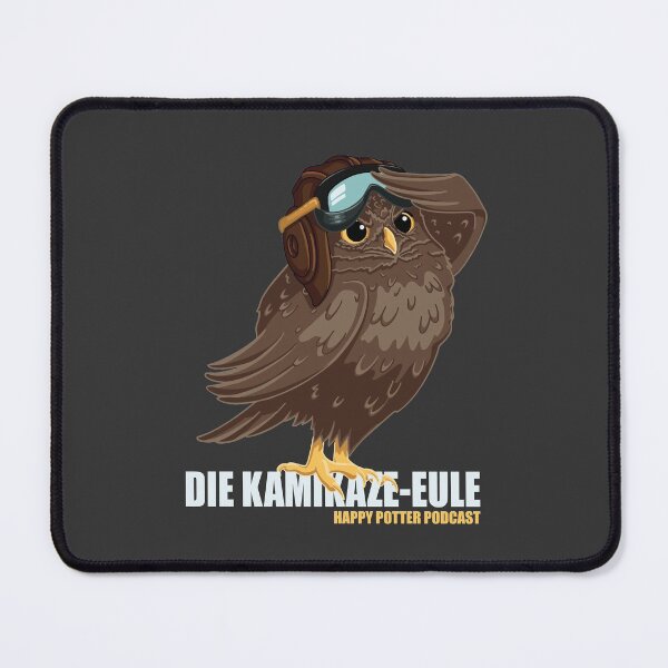 Item preview, Cassie the Kamikaze Owl from Happy Potter Podcast (light) designed and sold by happypotterpod.
