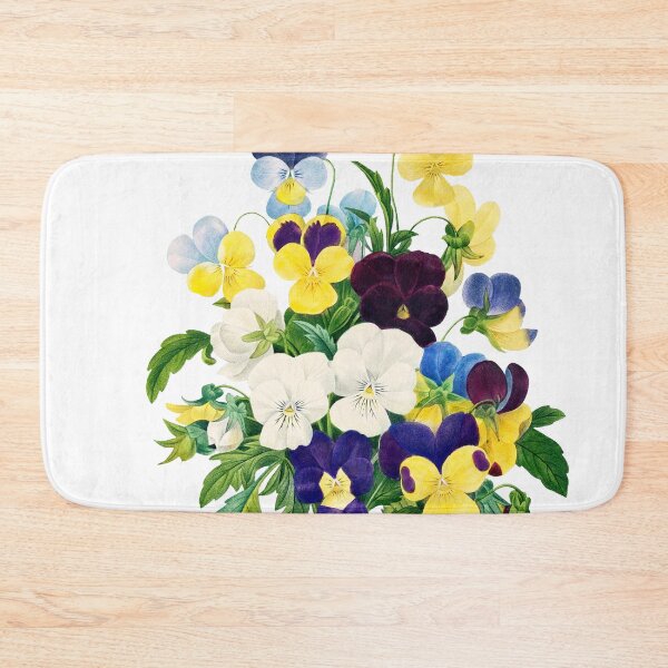 Item preview, Pansy bouquet, from Choix des plus belles fleurs, by Pierre-Joseph Redoute  designed and sold by lamalee.