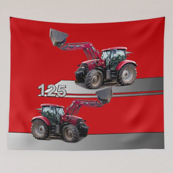 Item preview, red tractor designed and sold by Millysuewood.