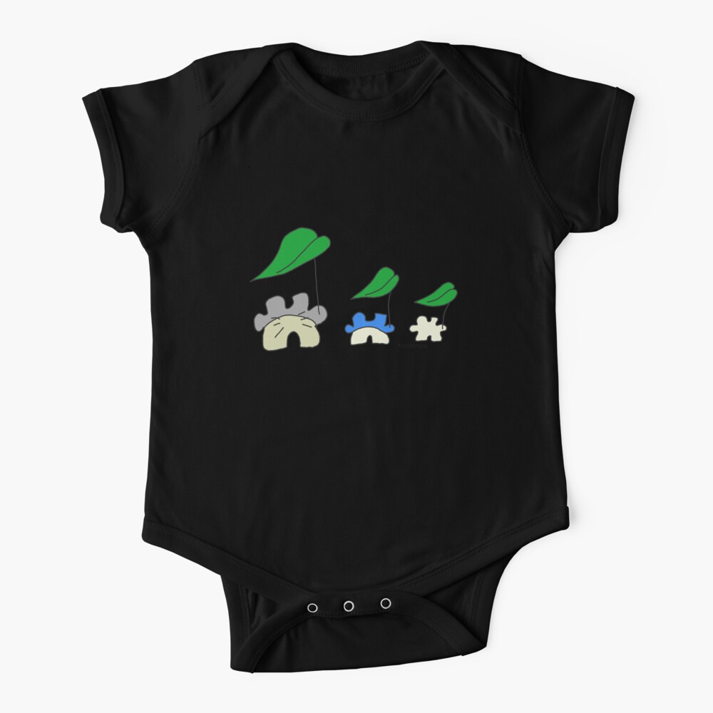 Der blaue Wald 2 Babystrampler Der blaue Wald 2 Babystrampler
