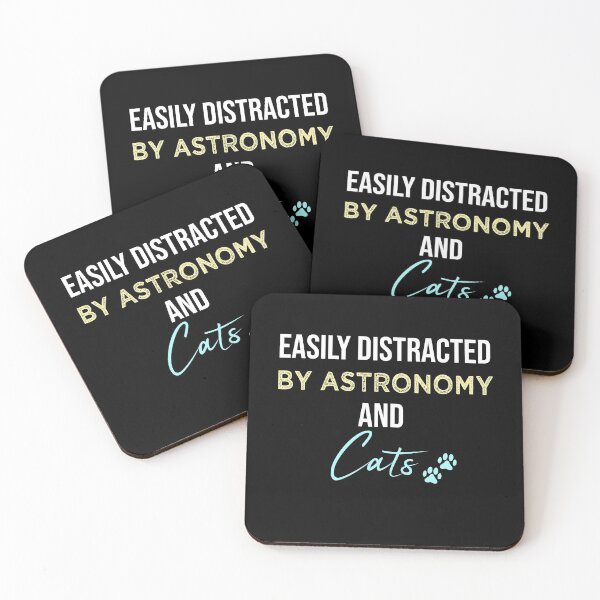 Item preview, Easily Distracted By Astronomy And Cats designed and sold by Mehdi Art.