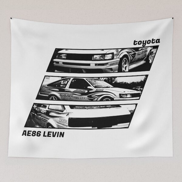 Item preview, TOYOTA COROLLA AE86 LEVIN D1GP Black 'N White Archive 2 designed and sold by Cero81.