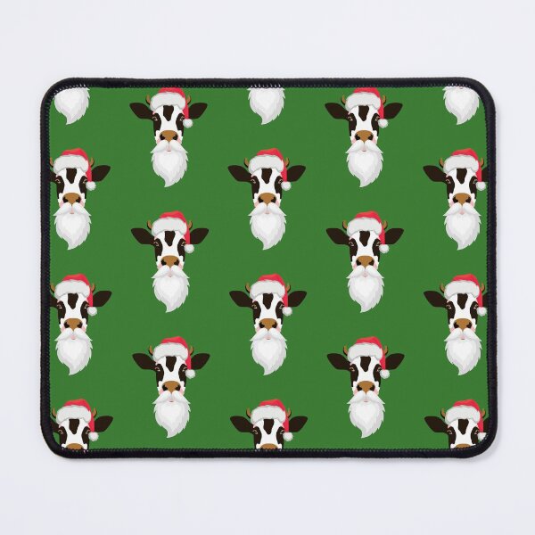 Item preview, Santa Cow Xmas Vegan designed and sold by rosendosen.