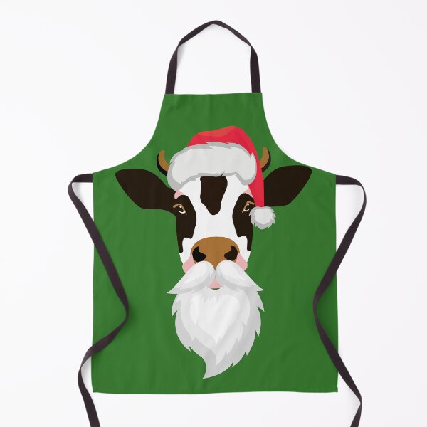 Item preview, Santa Cow Xmas Vegan designed and sold by rosendosen.