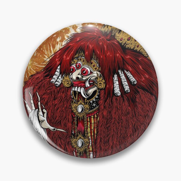 Item preview, Three-eyed Balinese Rangda designed and sold by joeymerch.
