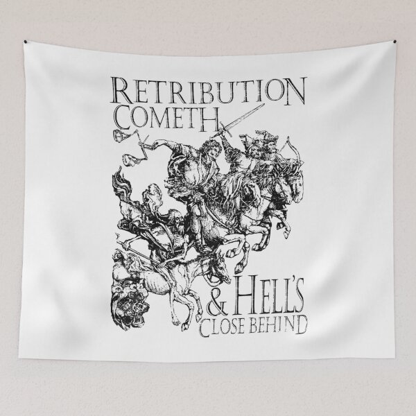 Item preview, Vintage Retribution Four Horsemen Of The Apocalypse Gift Fot You designed and sold by Profakeempagaci.