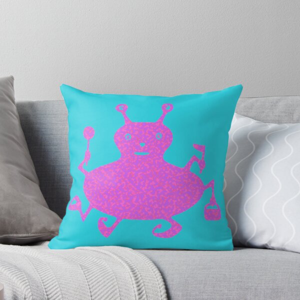 Item preview, Abstract Pattern Creature Mauve Pink Delight Shopping Calls designed and sold by AraljanFusion.