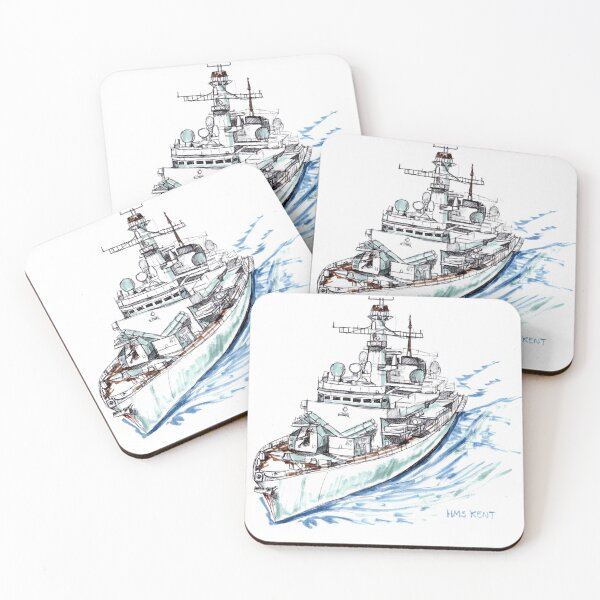 Item preview, HMS Kent designed and sold by bethfrostart.