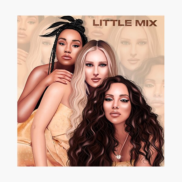 Little mix fan art Photographic Print