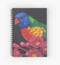 Rainbow Lorikeet Parrot #1 Spiral Notebook