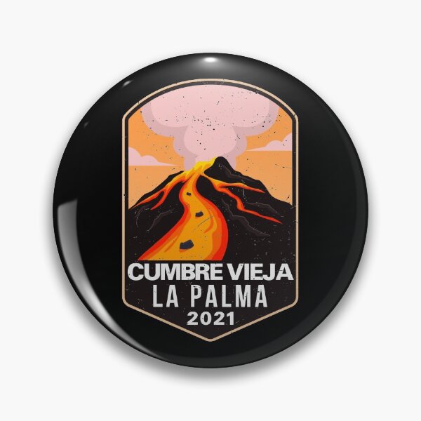 Item preview, Cumbre Vieja  La Palma Mountain Volcano Erupted designed and sold by TravelHappiness.