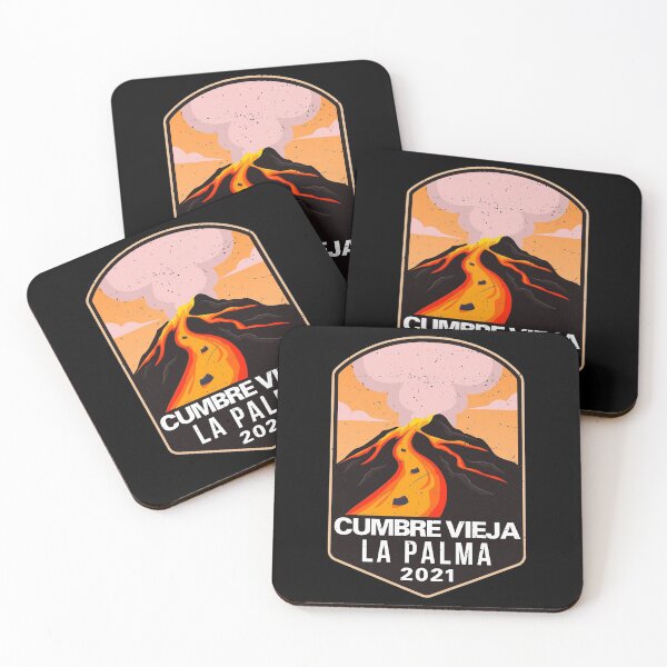 Item preview, Cumbre Vieja  La Palma Mountain Volcano Erupted designed and sold by TravelHappiness.