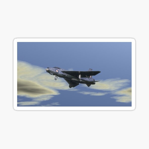 English Electric Lightning (after) Sticker