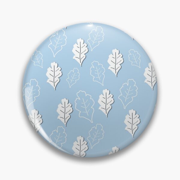Item preview, Leaves on patel blue designed and sold by irisman.