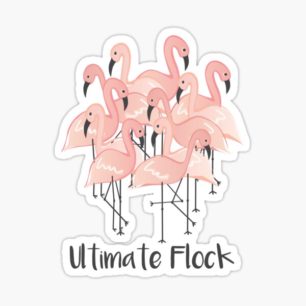 Flamingo Stickers Redbubble - silly the roblox gamer d flamingo amino