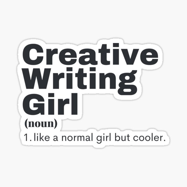 Item preview, Film Girl - Creative Writing designed and sold by PoppysPicture.