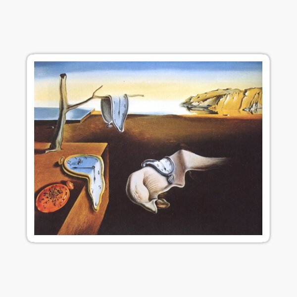 Item preview, Salvador Dali "The Persistence of Memory" designed and sold by lava-girl.
