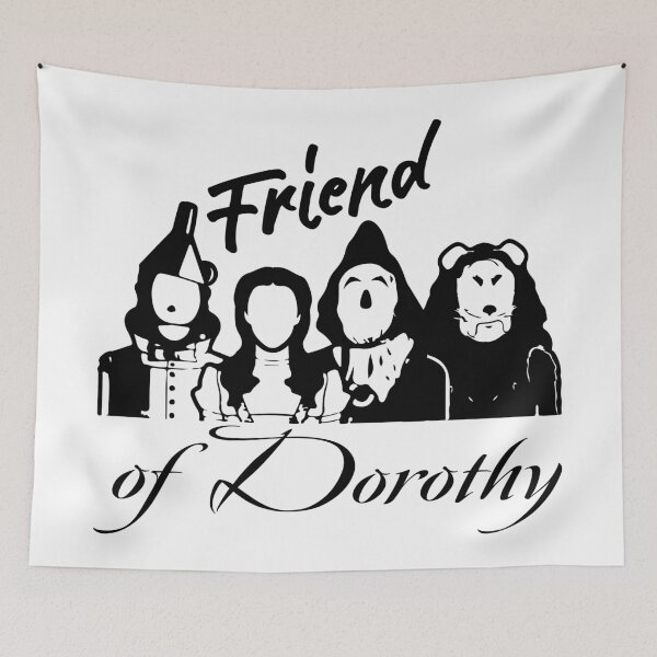 Item preview, Friend of Dorothy - Black designed and sold by TWPCdesigns.