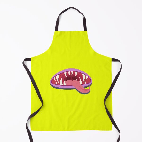 Item preview, Pink and Yellow Halloween Cartoon Monster Mouth designed and sold by Creepyhollow.