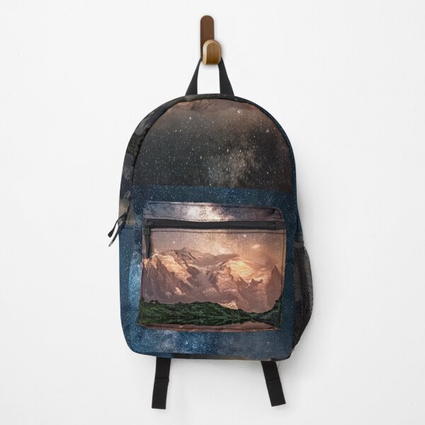 Item preview, Night Sky Over Chamonix Mont-Blanc designed and sold by simpleones.