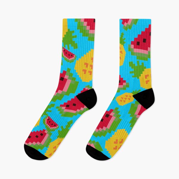 Item preview, Tropical Fun Pixelated Pattern designed and sold by simpleones.