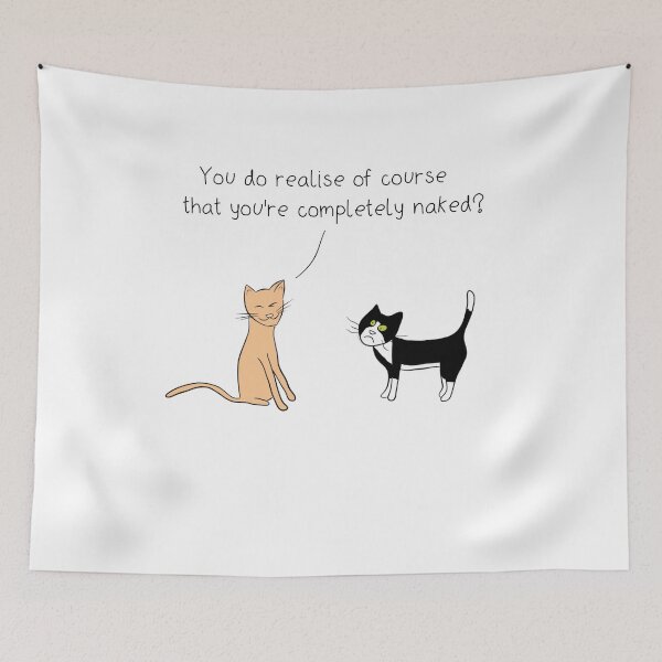 Item preview, Naked Cat designed and sold by DearCranley.