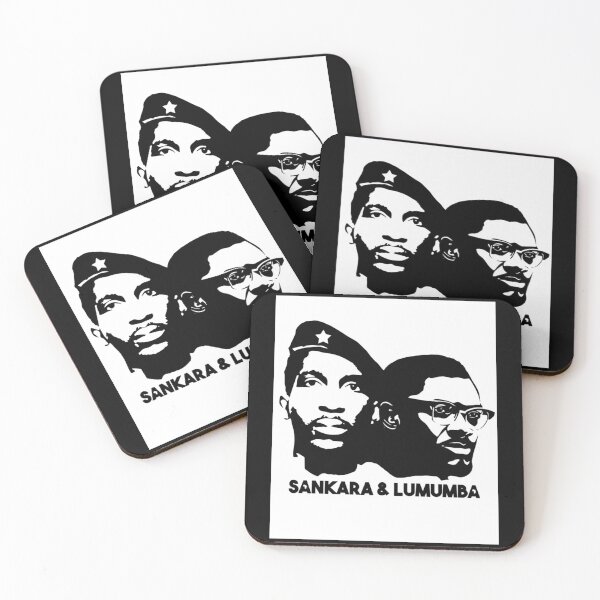 Item preview, Thomas Sankara et Patrice Lumumba Poster designed and sold by Shaunawanger.