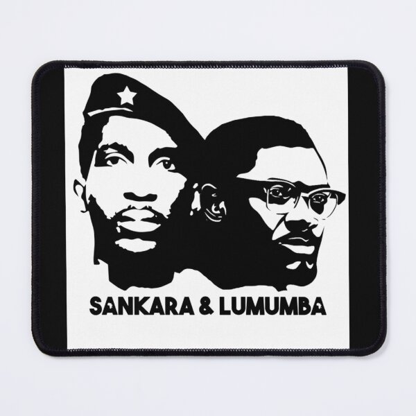 Item preview, Thomas Sankara et Patrice Lumumba Poster designed and sold by Shaunawanger.
