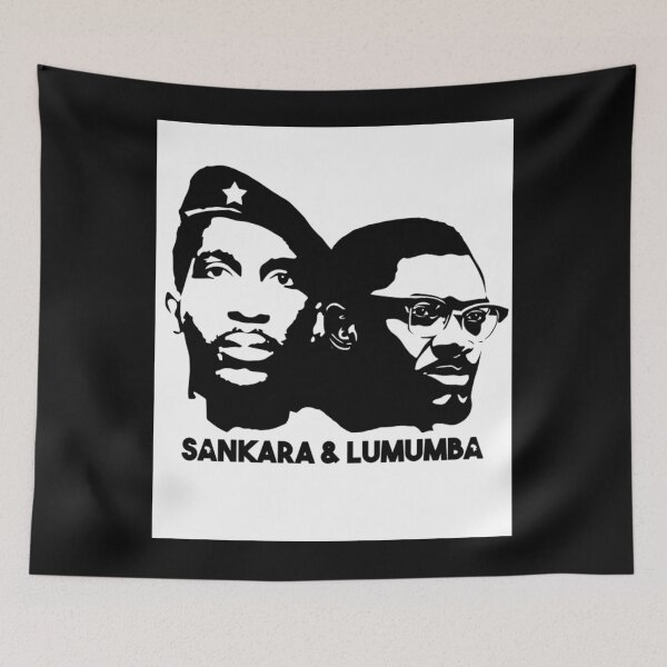 Item preview, Thomas Sankara et Patrice Lumumba Poster designed and sold by Shaunawanger.