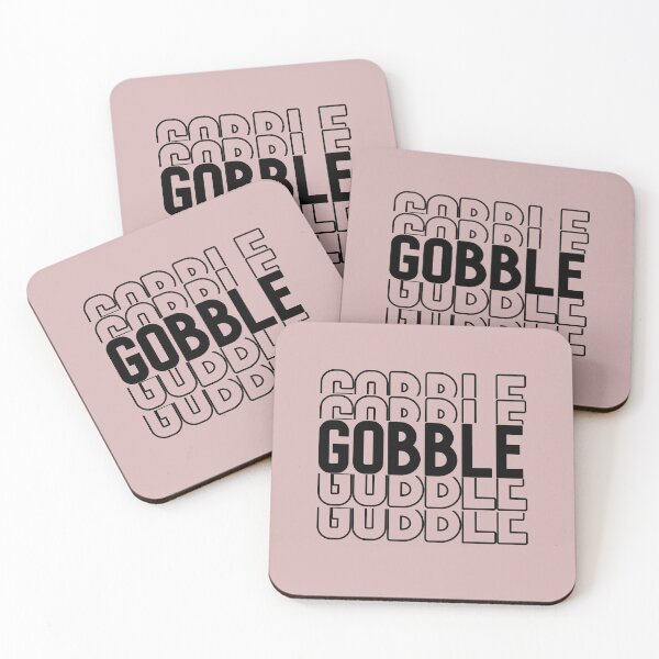 Item preview, Gobble Gobble Gobble Turkey, Happy Thanksgiving designed and sold by DiensDesign.