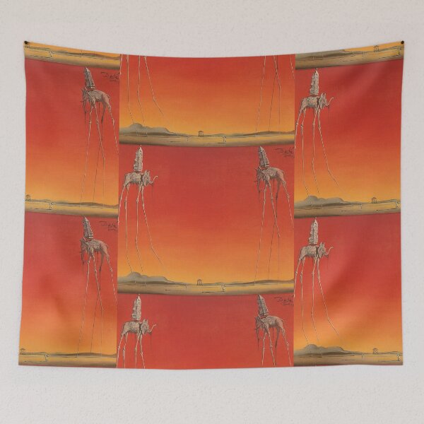 Item preview, Salvador Dali "Les Elephants" designed and sold by lava-girl.