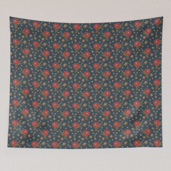 Item preview, Midnight Camellia designed and sold by rosamundprints.