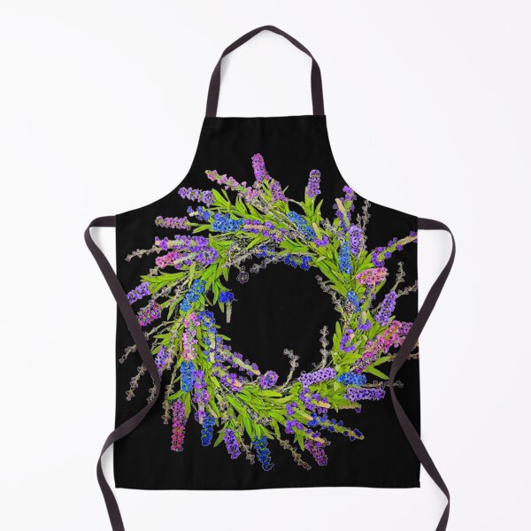 Item preview, Lavender Watercolor Wreath designed and sold by ShamaBo.