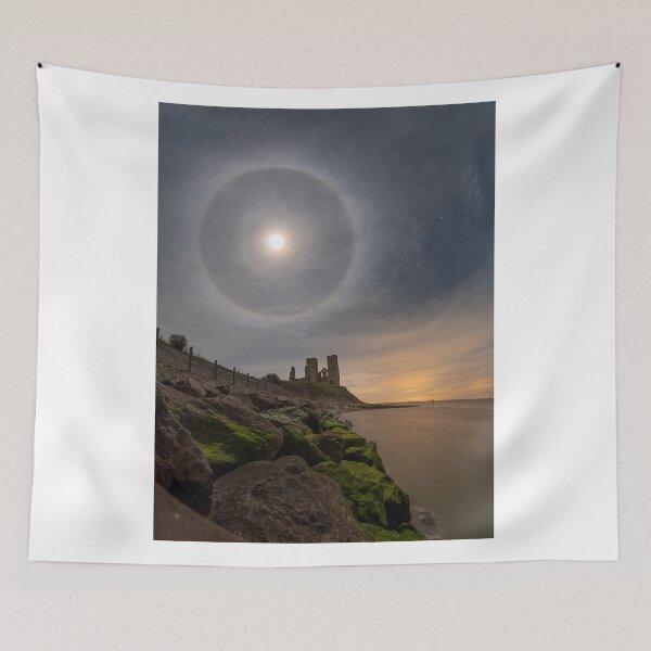 Item preview,  Reculver Towers, Herne Bay, and Moon Halo designed and sold by rogerstanger.