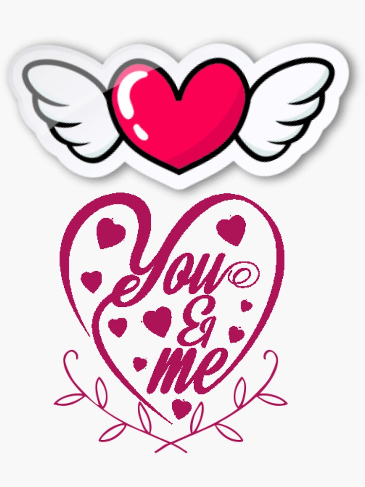 "Love sticker for all design" Sticker by Rahuly123 Redbubble