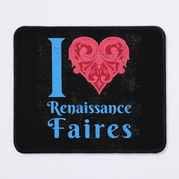 Item preview, I Heart/love Renaissance Faires/Festivals Design designed and sold by Candlewood Museum & Gift Shoppe.