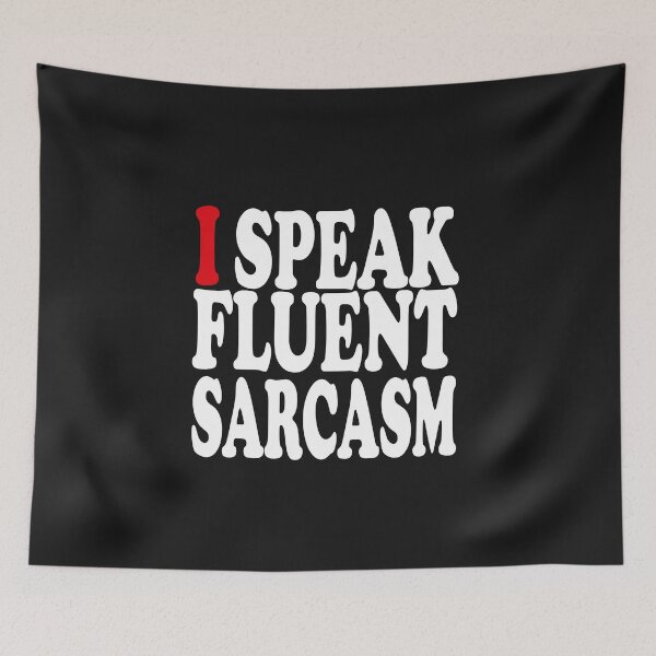 Item preview, i speak fluent sarcasm shirt  designed and sold by bari99.