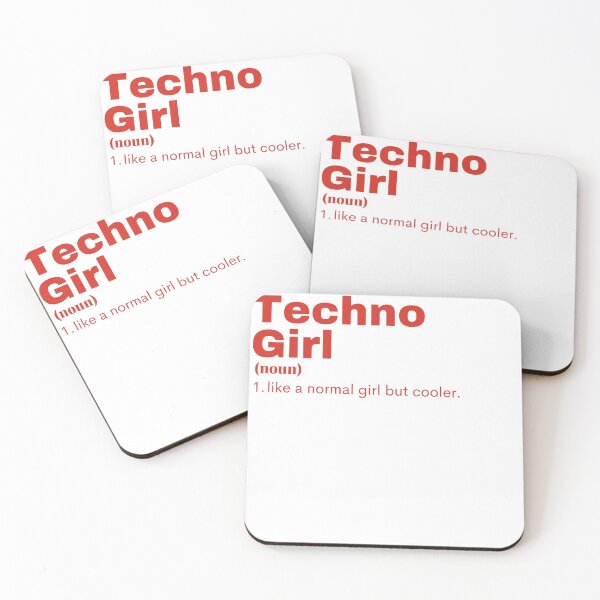 Item preview, Techno  Girl - Techno  designed and sold by PoppysPicture.