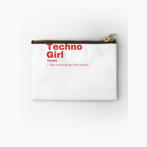 Artikelvorschau, Techno Girl - Techno entworfen und verkauft von PoppysPicture.