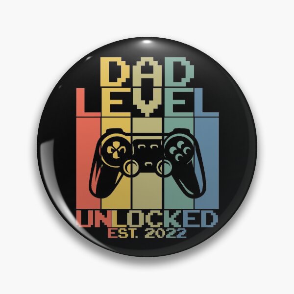 Item preview, Mens Pregnancy Announcement Dad Level Unlocked est 2022 Soon To Be Father T-Shirt designed and sold by Mixture-DESIGN.