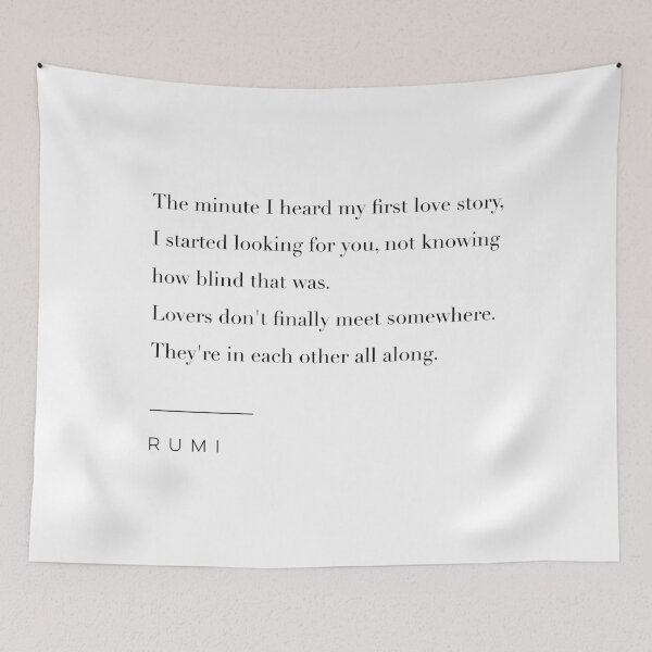 Aperçu de l'œuvre Ma première histoire d'amour de Rumi créée et vendue par wisemagpie.