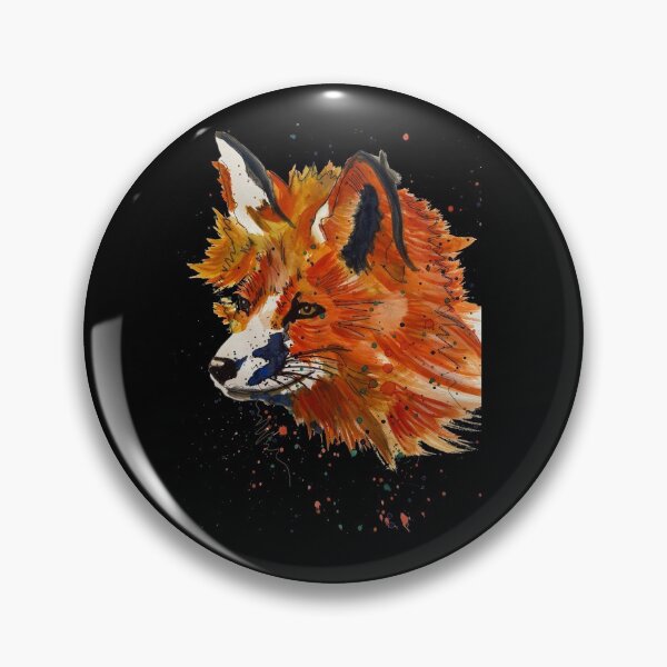 Item preview, Wonderful Watercolor Fox Head designed and sold by Watersolution.
