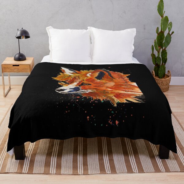 Item preview, Wonderful Watercolor Fox Head designed and sold by Watersolution.