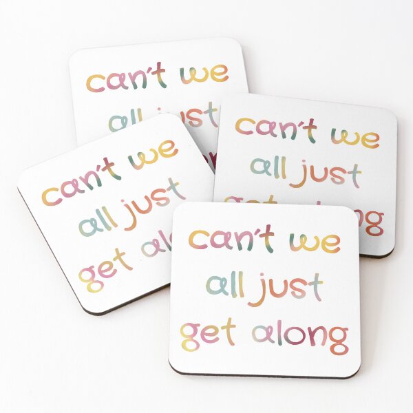 Item preview, Can't we all just get along - unity message designed and sold by CuriousBloom.