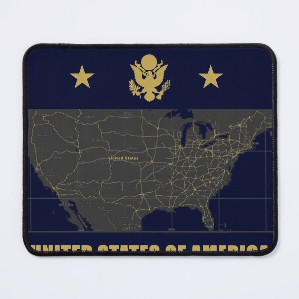 Item preview, USA Map design designed and sold by TeesForTheWorld.