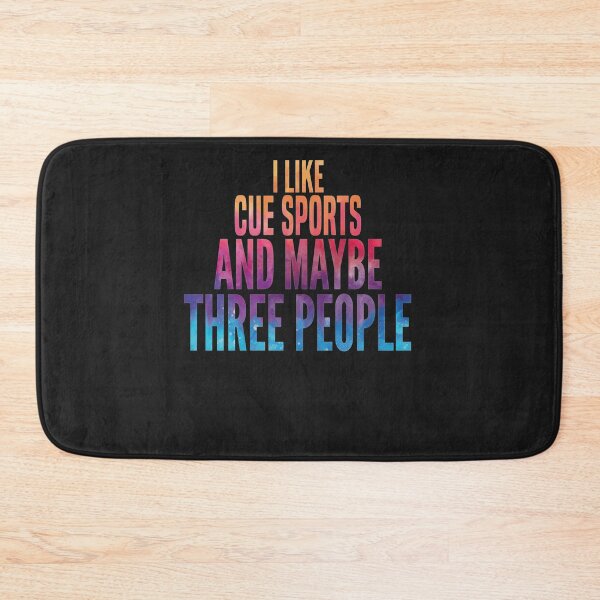Item preview, Funny Cue Sports watercolor Quote Classic designed and sold by martine0masson.