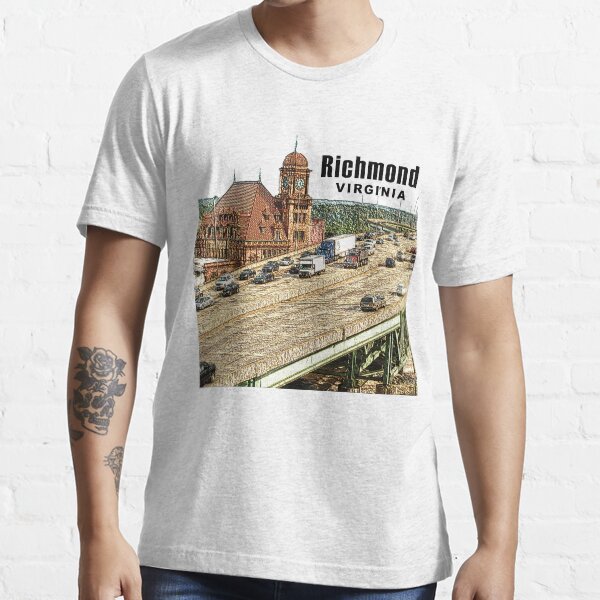 "Richmond, Virginia Downtown Richmond Historic Landmark & I95" T