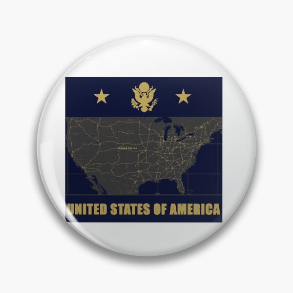 Item preview, USA Map design designed and sold by TeesForTheWorld.
