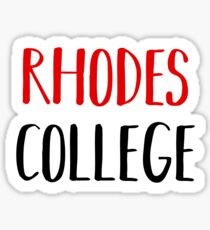 Rhodes College Sticker